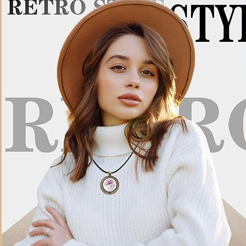 Double Sided Rotating Necklace Drawn2Art