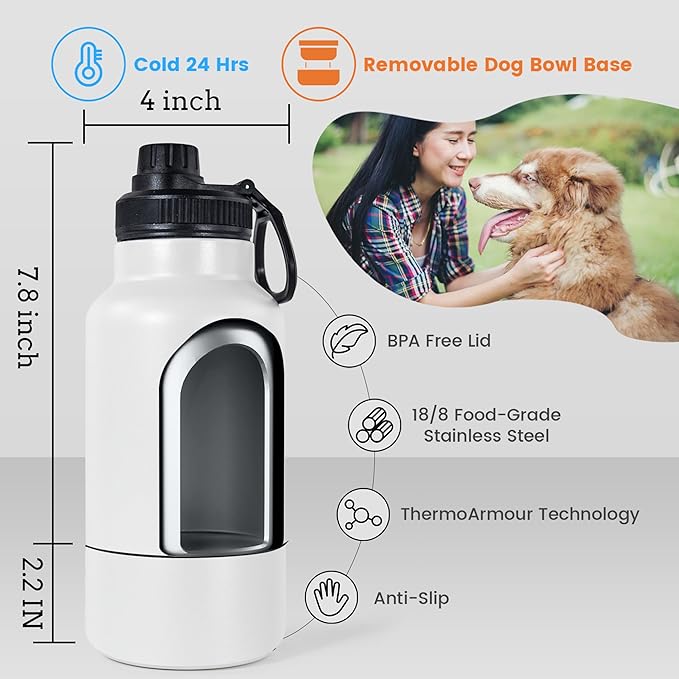 Water Bottle For You And Your Pet!- Totally Custom!