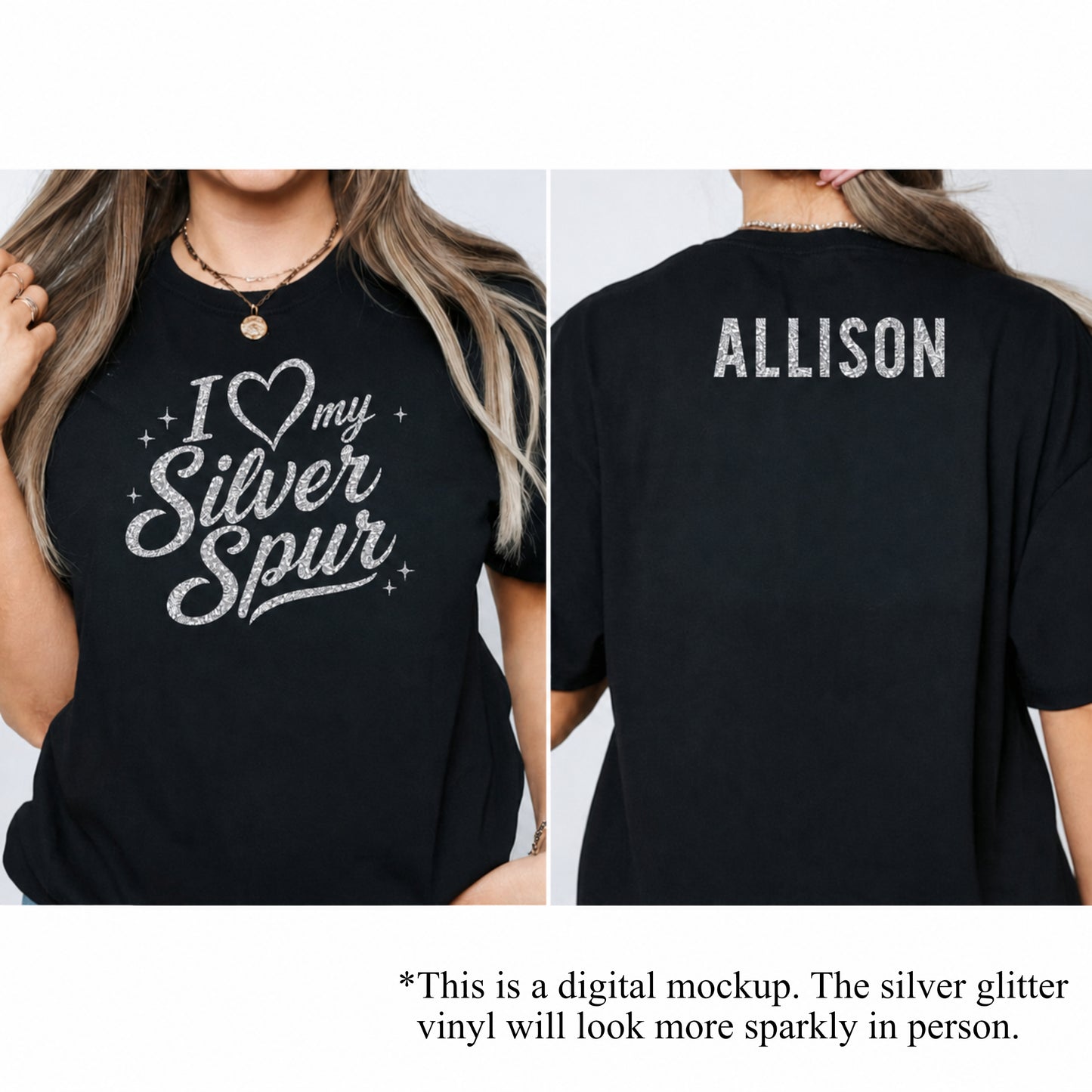 I Love My Silver Spur Family Shirts