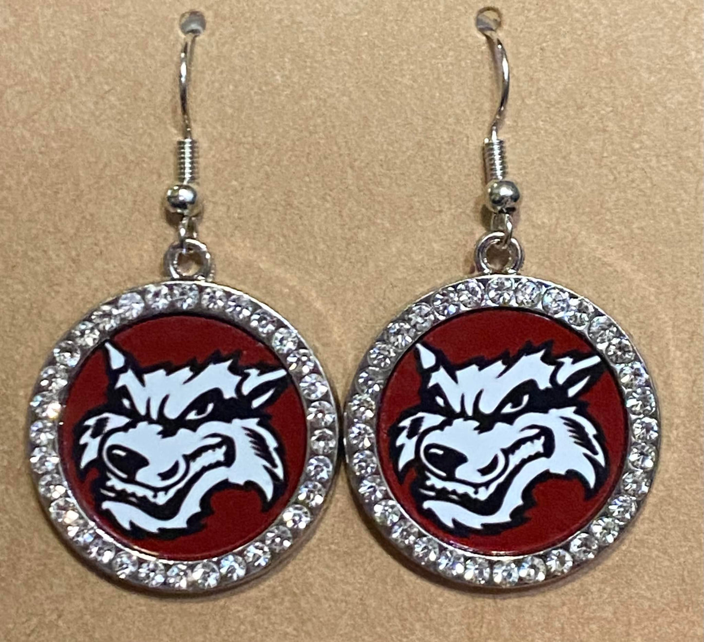Round Bling Earrings- Totally Custom!