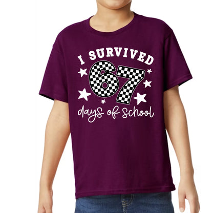 67 Days of School Shirt