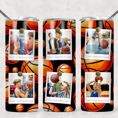 Basketball Tumbler- 6 Photos