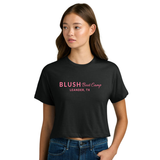 Blush Logo- Women's Crop Top
