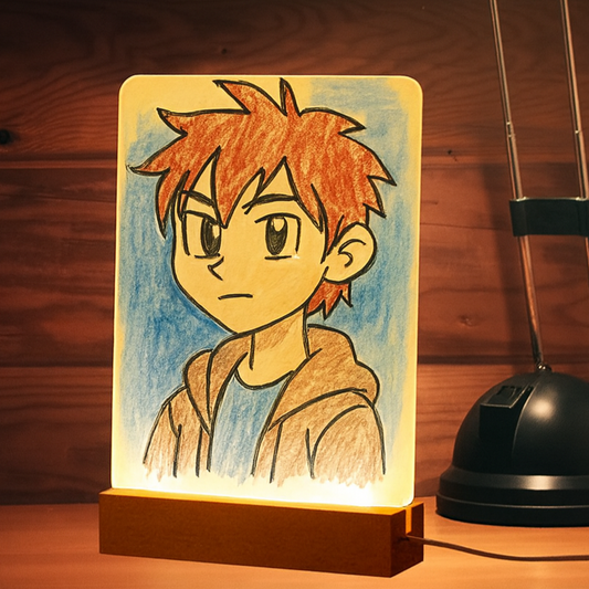 Acrylic Light Up Photo Display Drawn2Art