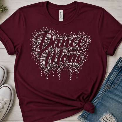 Silver Spurs Dance Mom Bling Shirt