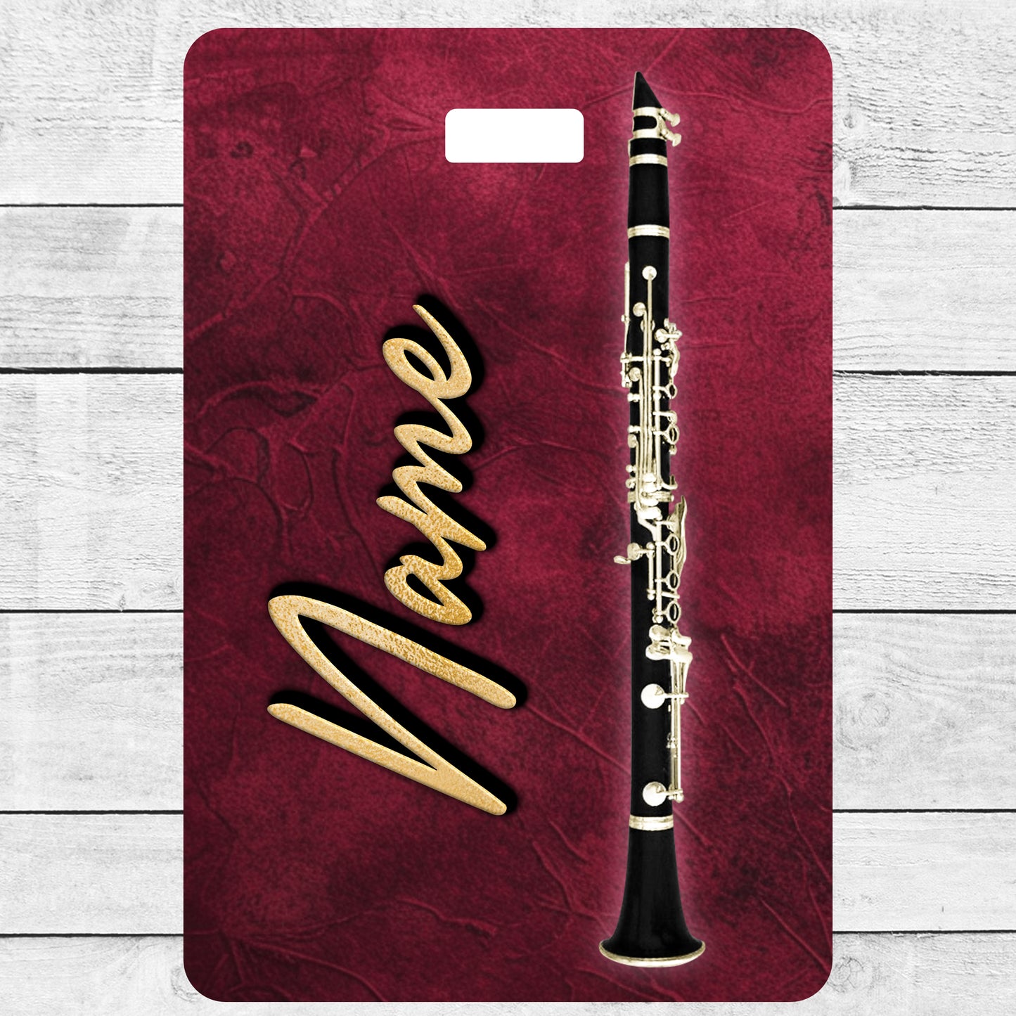 Clarinet Bag Tag