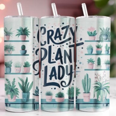 Crazy Plant Lady Shelf Tumbler