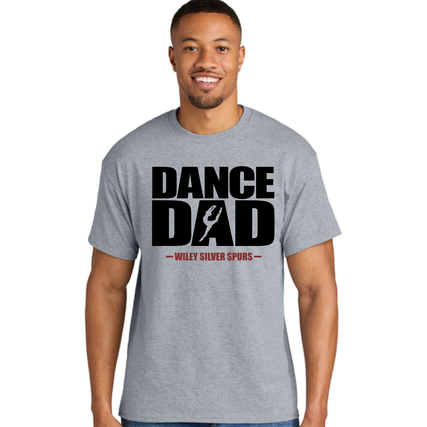 Silver Spurs Dance Dad Shirt
