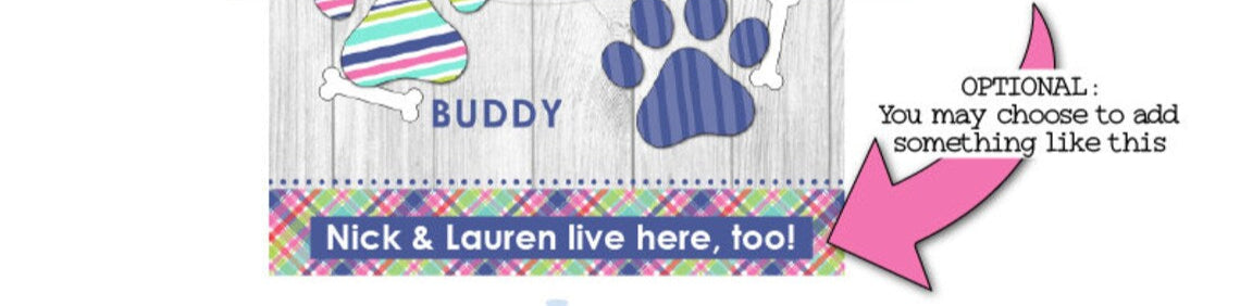 Personalized Dog Garden Flag