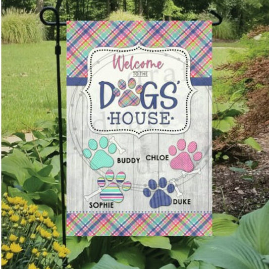 Personalized Dog Garden Flag