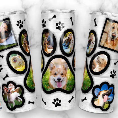 Dog Paw Grey Tumbler- 9 Photos