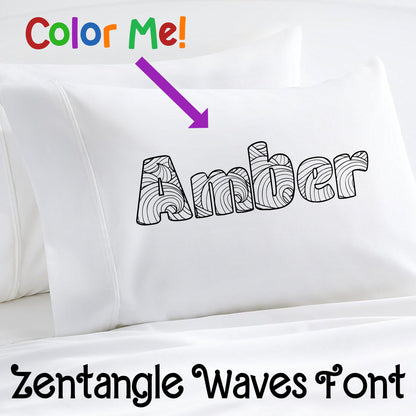 Color Me! Pillowcase