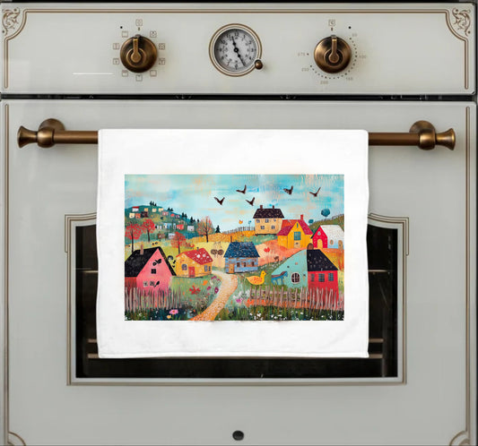 Kitchen Towel Drawn2Art