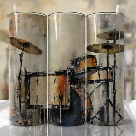 Grunge Drums Tumbler