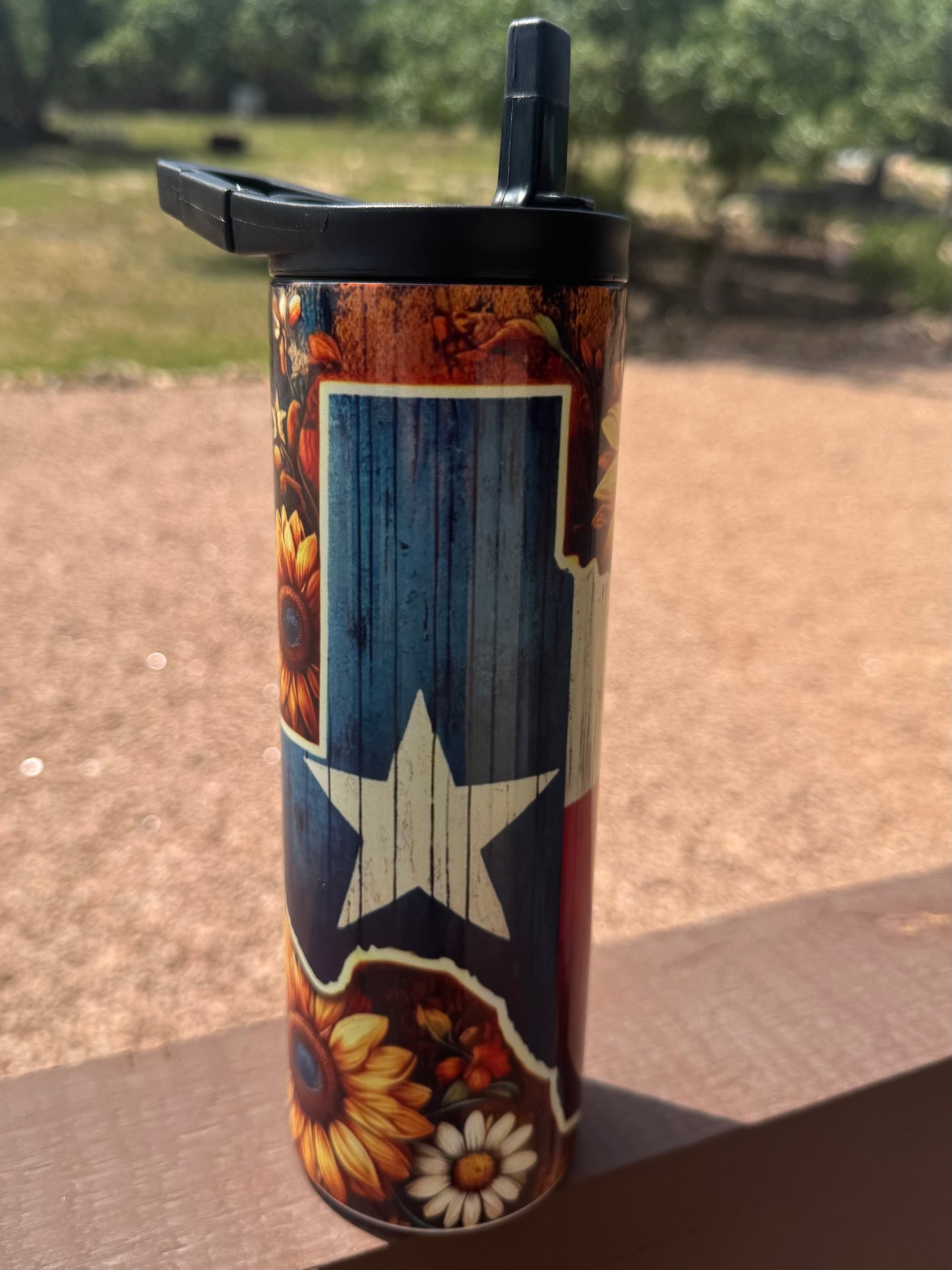 Texas Sunflower Tumbler
