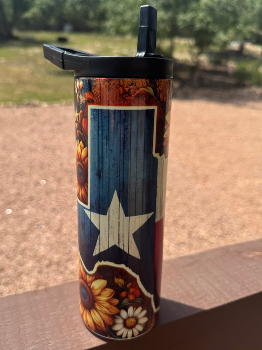 Texas Sunflower Tumbler