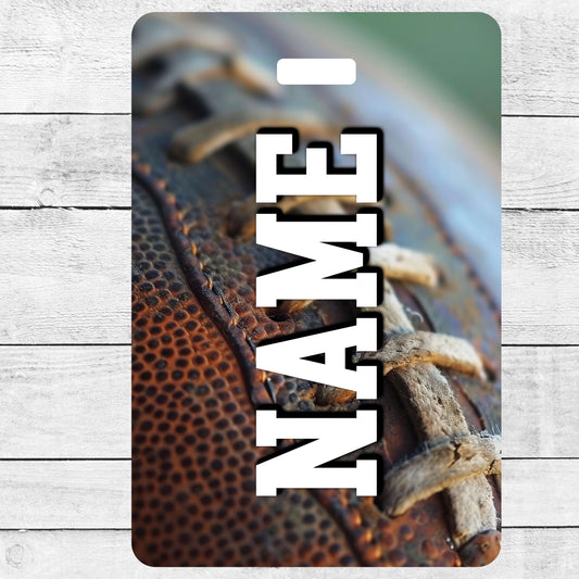 Football Bag Tag