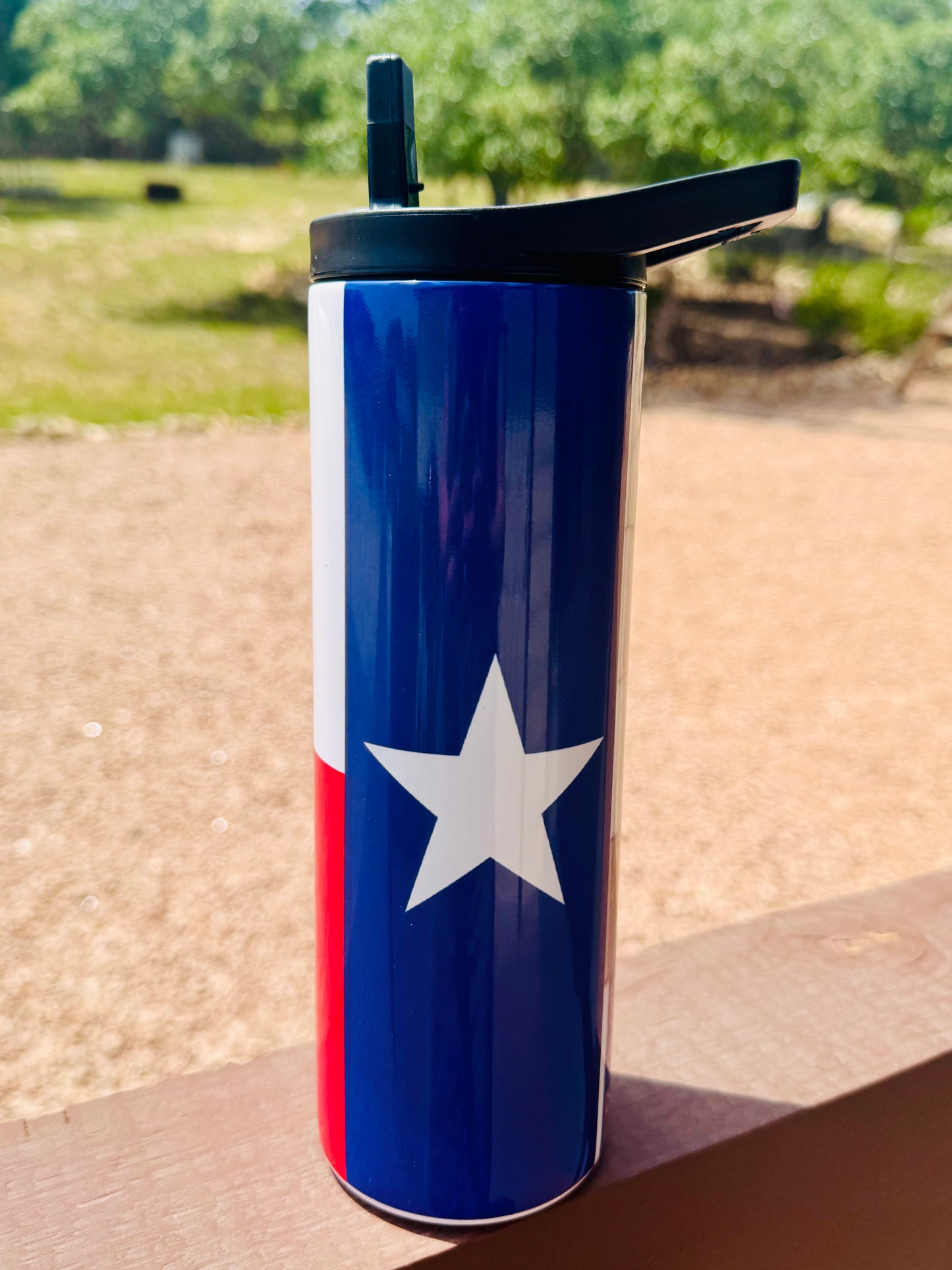 Texas License Plate Tumbler