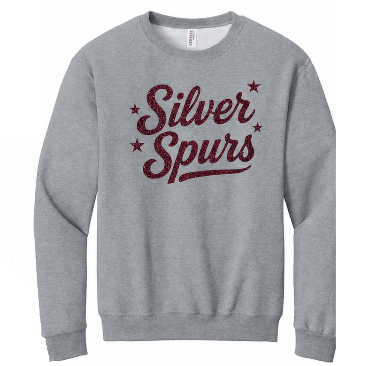 Silver Spurs Glitter Crewneck or Hoodie