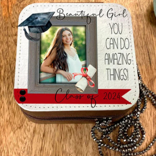 Graduation Photo Jewelry Box