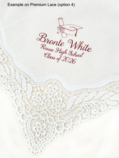 Keepsake Graduation Handkerchief