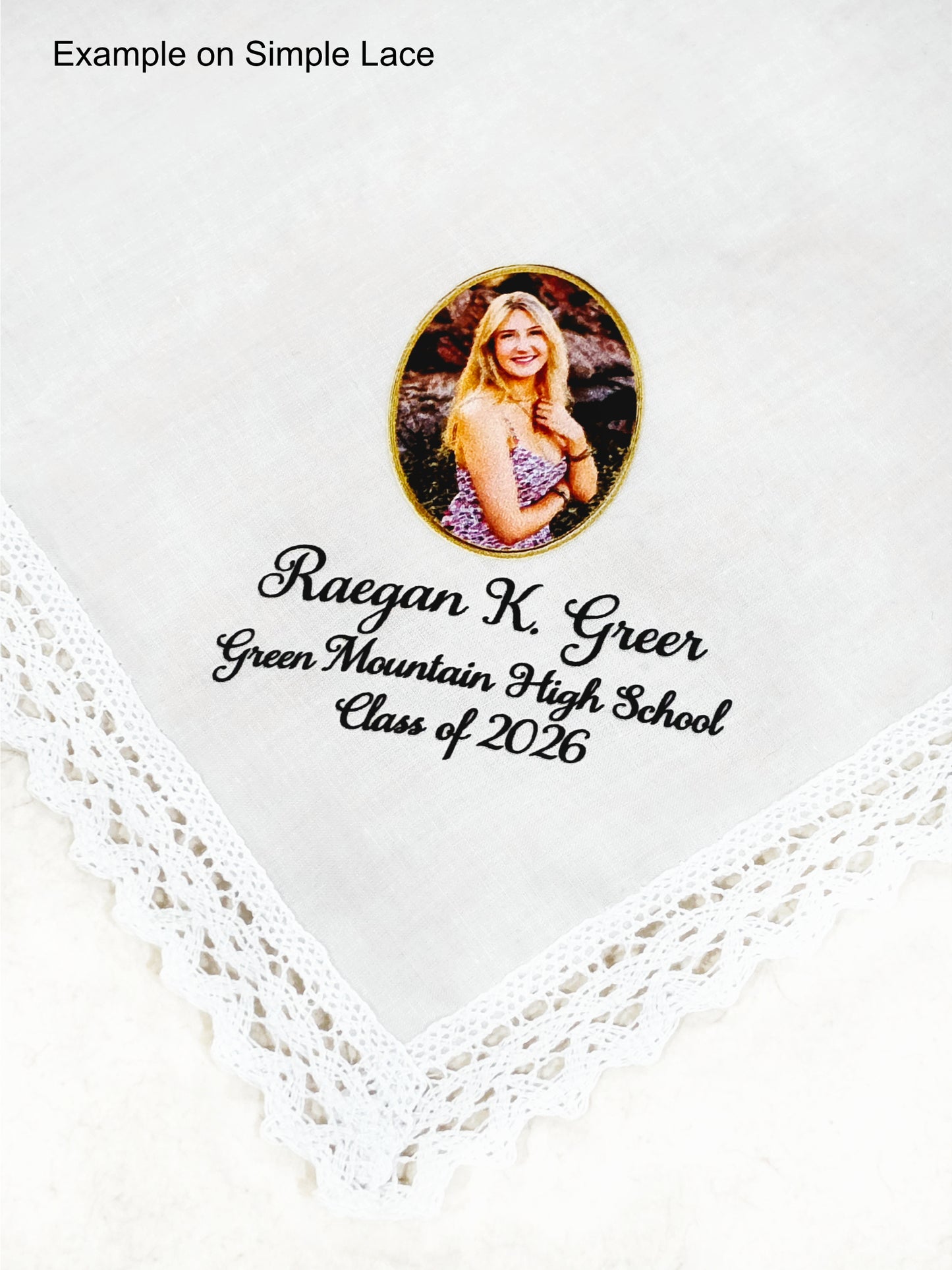 Keepsake Graduation Handkerchief