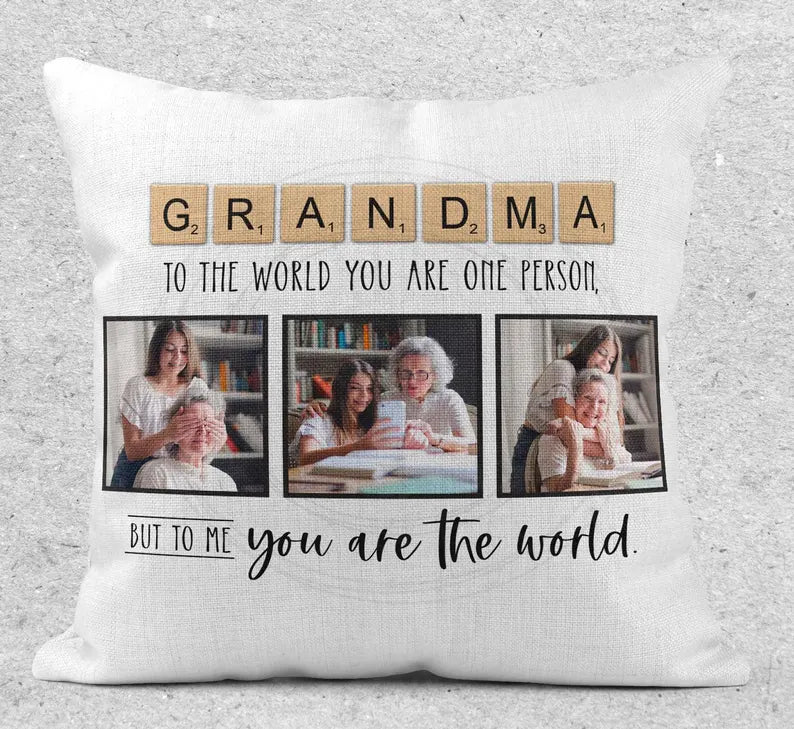 Grandma Photo Pillow