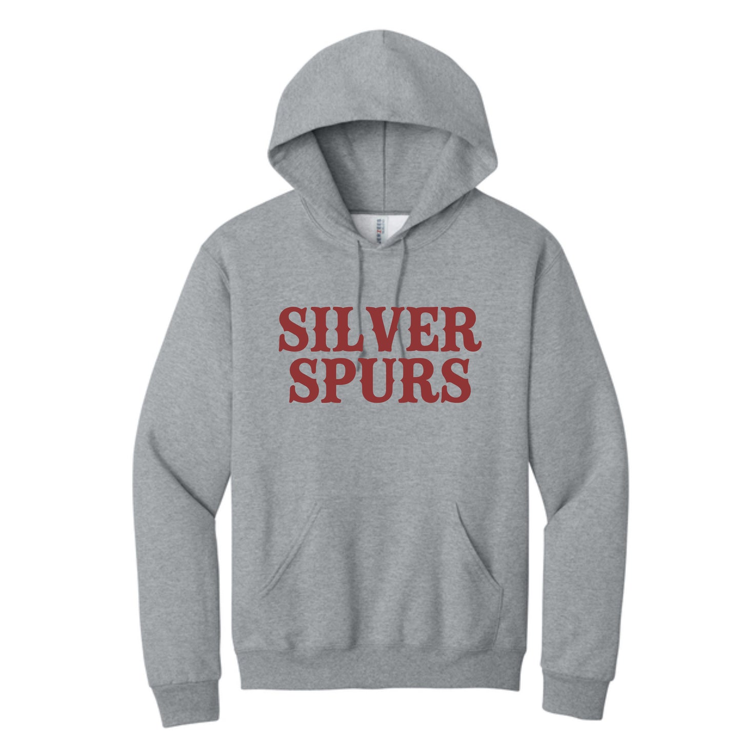 Silver Spurs Glitter Crewneck or Hoodie