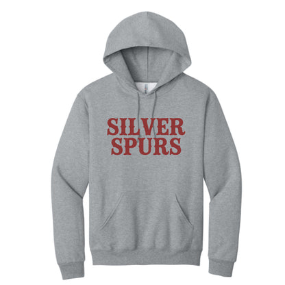 Silver Spurs Glitter Crewneck or Hoodie
