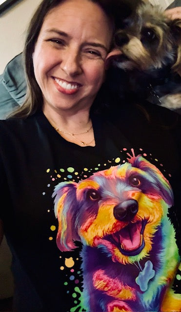 Neon Pet Shirt Custom Design