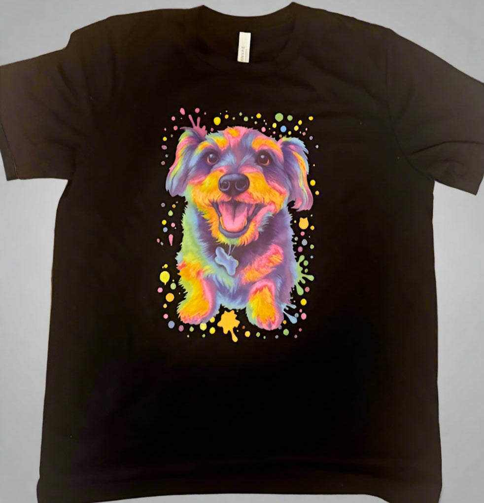Neon Pet Shirt Custom Design