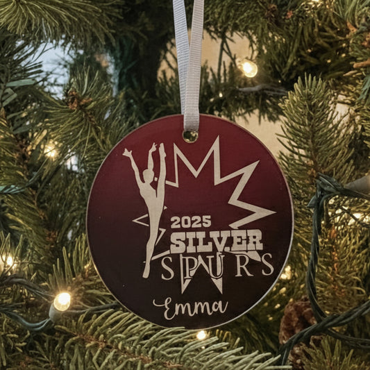 Silver Spurs 2025 Ornament