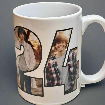 Graduation Photo Mug with Year