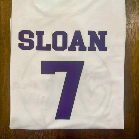 Baseball Mama Shirt with Name and #