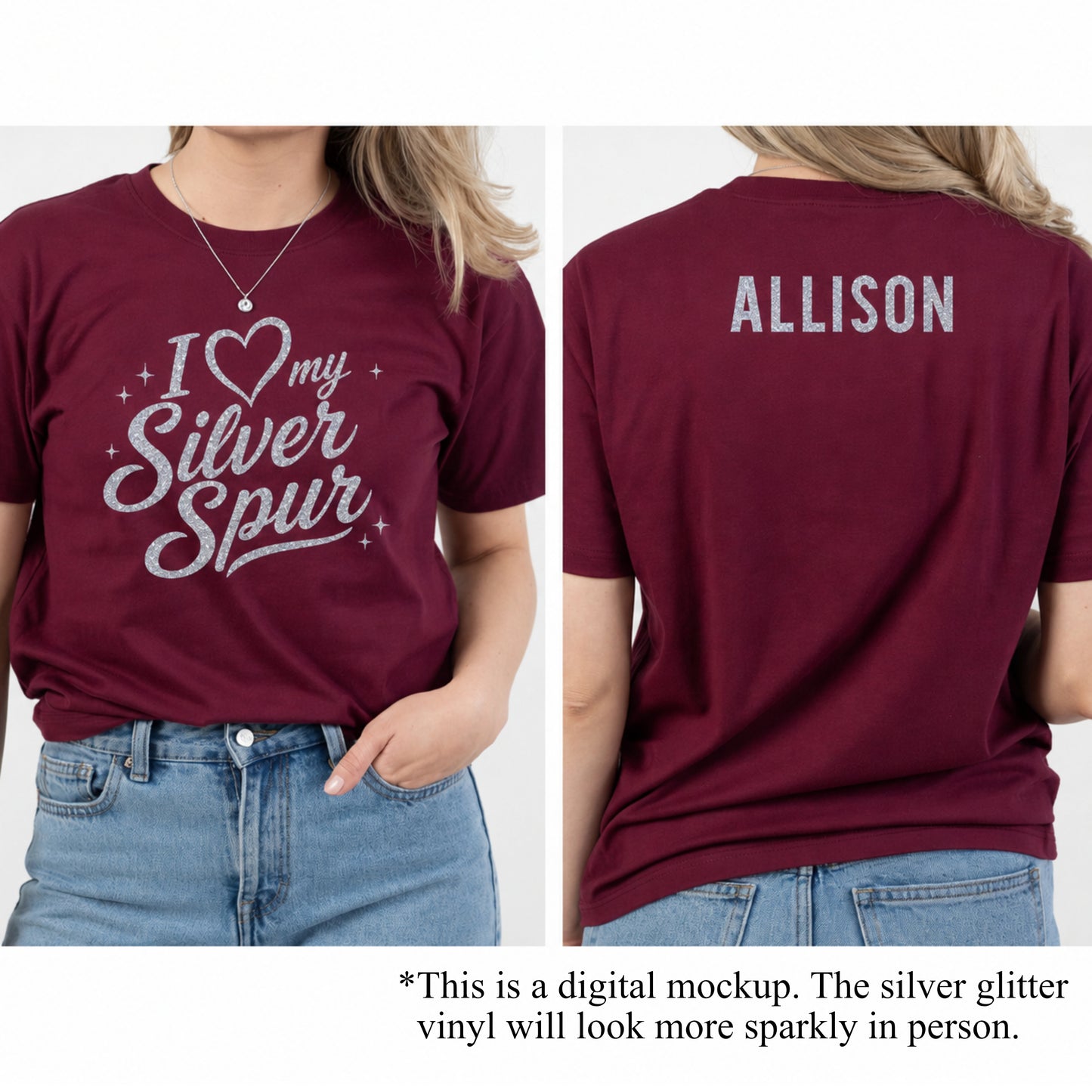 I Love My Silver Spur Family Shirts