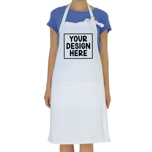 White Apron- Totally Custom!