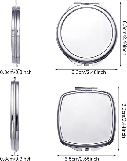 Compact Mirror (2 shapes)- Totally Custom!