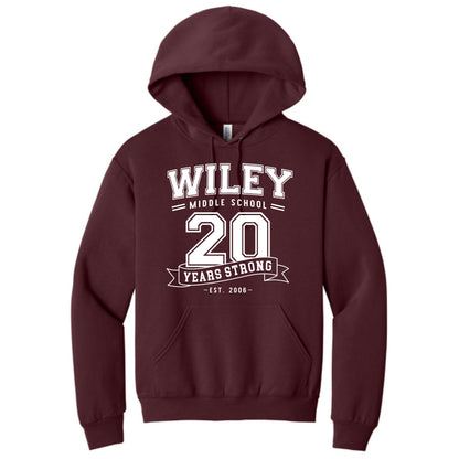 Wiley "20 Years Strong" Commemorative Apparel