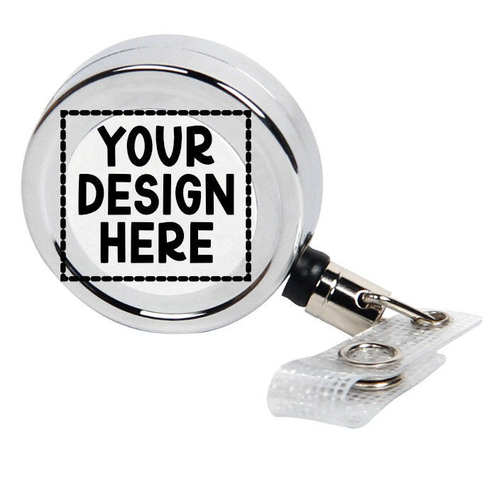 Premium Metal Badge Reels- Totally Custom!