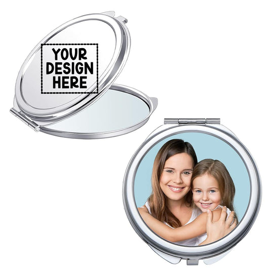 Compact Mirror (2 shapes)- Totally Custom!