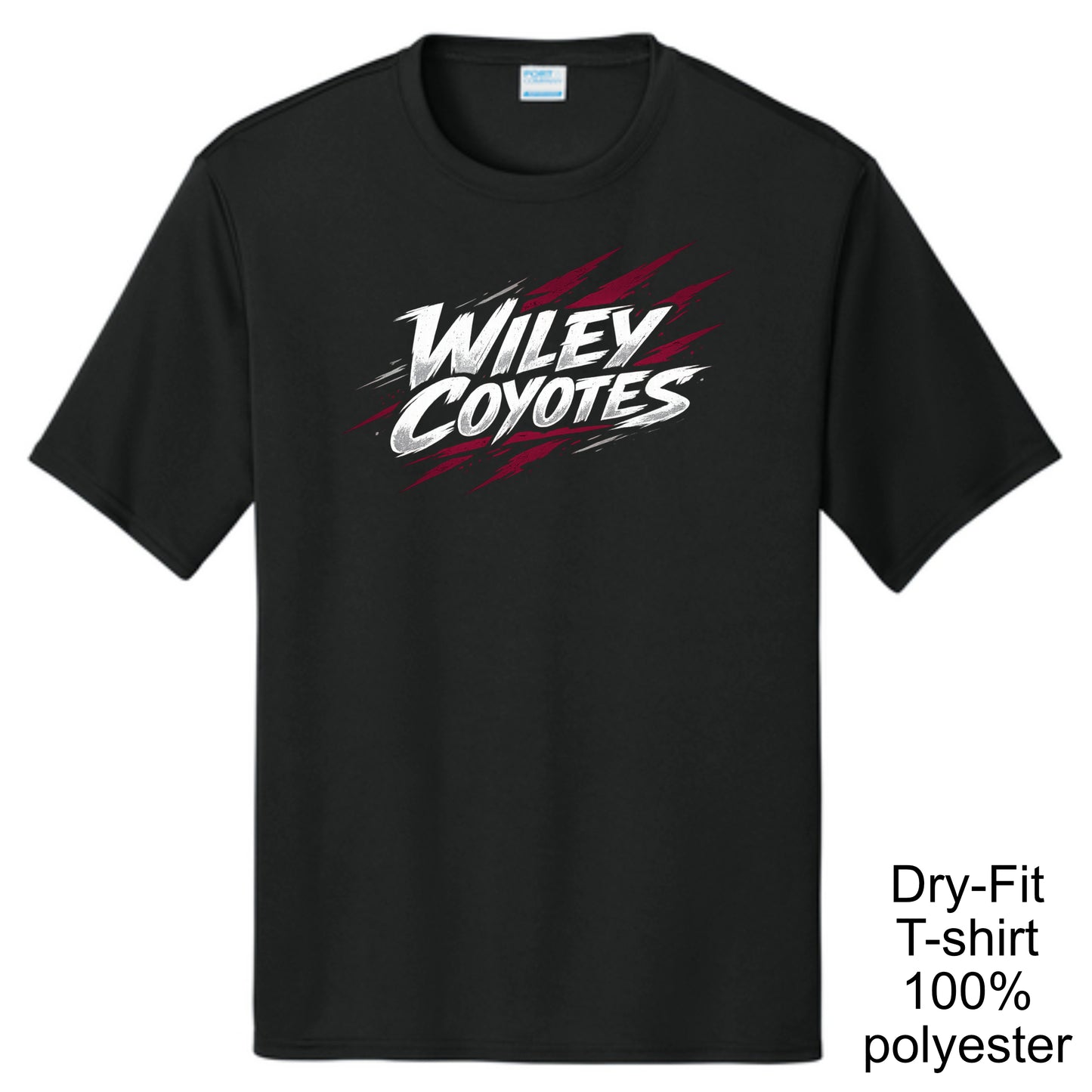 Wiley Coyotes Bold on Black Apparel