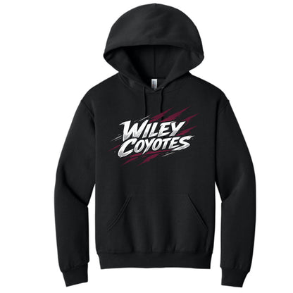 Wiley Coyotes Bold on Black Apparel