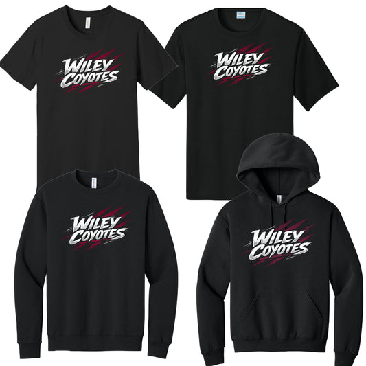 Wiley Coyotes Brushstroke Apparel
