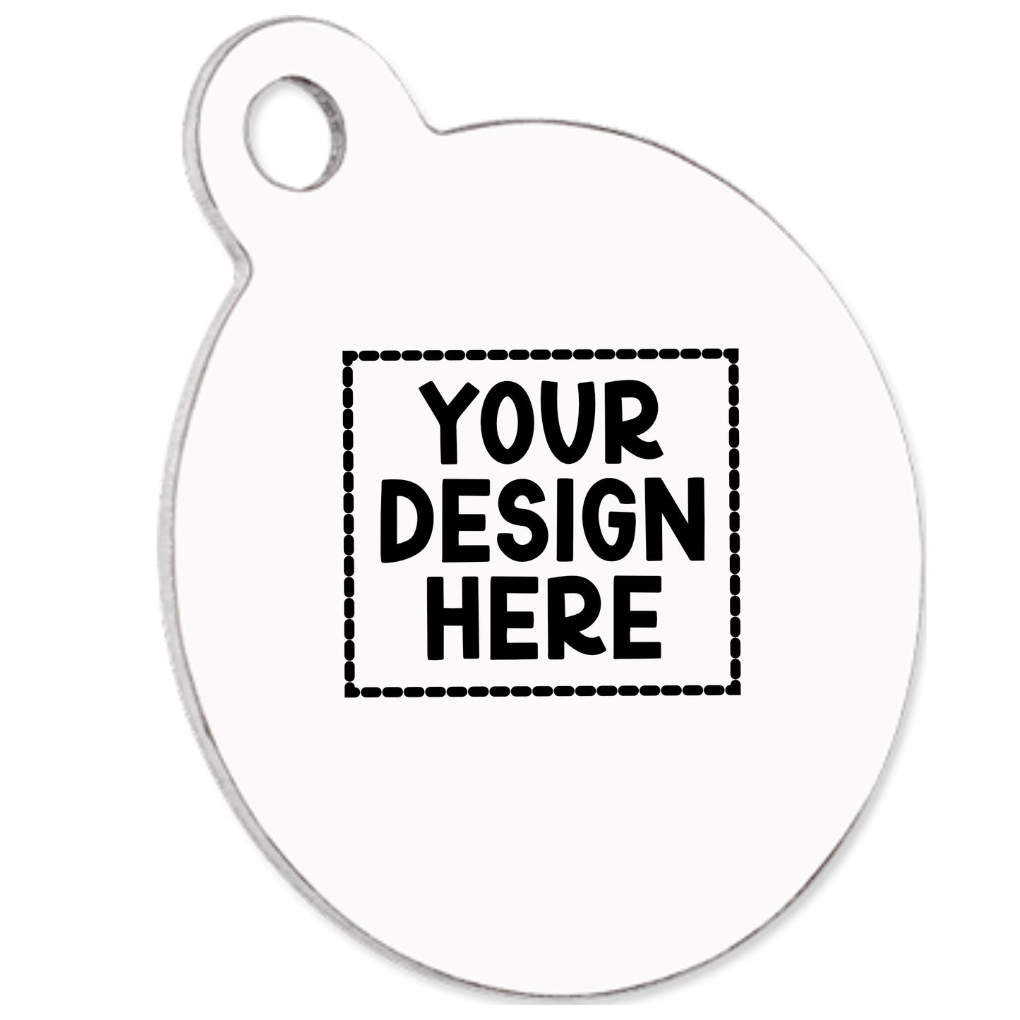 Circle Pet Tags- Totally Custom!