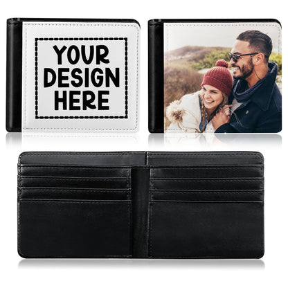 Men's Faux Leather Wallet- Totally Custom!