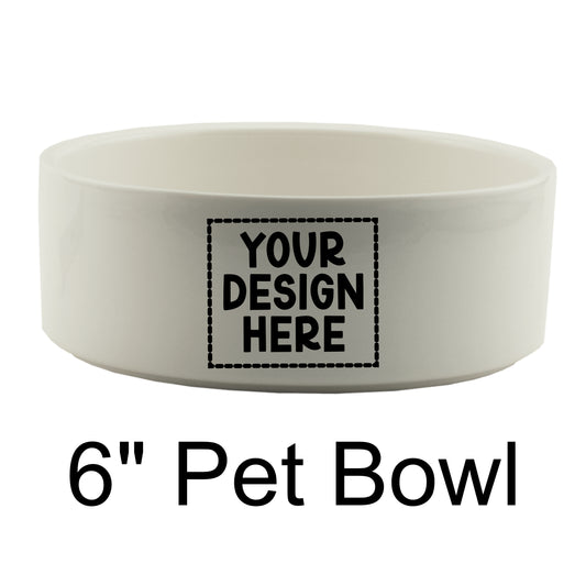 Pet Bowls- Totally Custom!