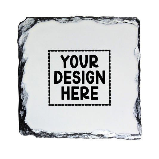 Slate Square Coasters (Set of 4)- Totally Custom!