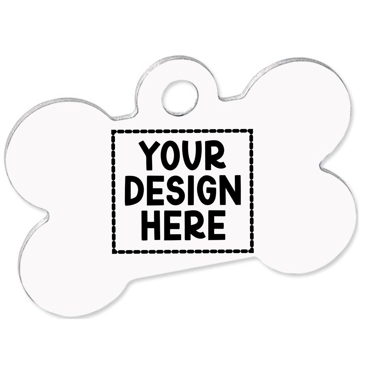 Bone Shaped Pet Tags- Totally Custom!