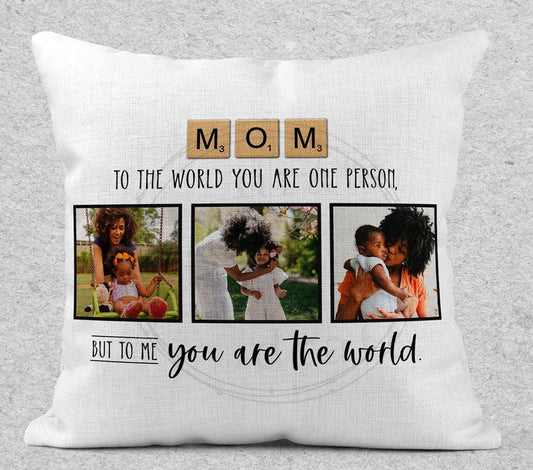 Mom Photo Pillow