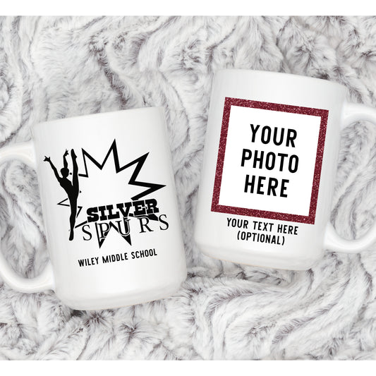 Silver Spurs Photo Mug